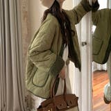 裏ボア配色キルティングジャケット | LADY LIKE | 詳細画像9