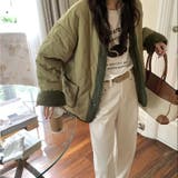 裏ボア配色キルティングジャケット | LADY LIKE | 詳細画像10