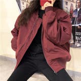 中綿入りMA-1ジャケット | LADY LIKE  | 詳細画像5 