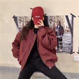 中綿入りMA-1ジャケット | LADY LIKE  | 詳細画像7 