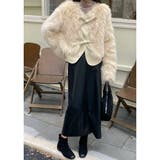 異素材切替えフェイクファージャケット | LADY LIKE | 詳細画像27