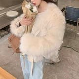 異素材切替えフェイクファージャケット | LADY LIKE | 詳細画像29