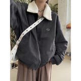 ワークテイスト裏ボアジャケット | LADY LIKE  | 詳細画像10 