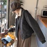 ワークテイスト裏ボアジャケット | LADY LIKE  | 詳細画像6 