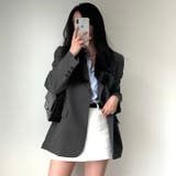 【春夏新作】1つボタンゆったりテーラードジャケット | LADY LIKE | 詳細画像12