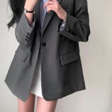 【春夏新作】1つボタンゆったりテーラードジャケット | LADY LIKE | 詳細画像17