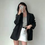 【春夏新作】1つボタンゆったりテーラードジャケット | LADY LIKE | 詳細画像2