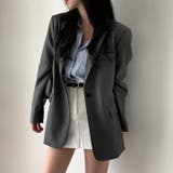 【春夏新作】1つボタンゆったりテーラードジャケット | LADY LIKE | 詳細画像20