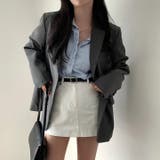 【春夏新作】1つボタンゆったりテーラードジャケット | LADY LIKE | 詳細画像21