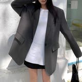 【春夏新作】1つボタンゆったりテーラードジャケット | LADY LIKE | 詳細画像31