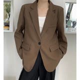 【春夏新作】1つボタンゆったりテーラードジャケット | LADY LIKE | 詳細画像34