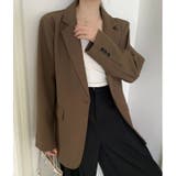 【春夏新作】1つボタンゆったりテーラードジャケット | LADY LIKE | 詳細画像35