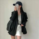 【春夏新作】1つボタンゆったりテーラードジャケット | LADY LIKE | 詳細画像6