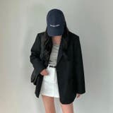 【春夏新作】1つボタンゆったりテーラードジャケット | LADY LIKE | 詳細画像7