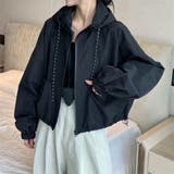 【春夏新作】フード付きショート丈マウンテンパーカー | LADY LIKE | 詳細画像6