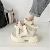 厚底ベルクロサンダル | LADY LIKE  | 詳細画像14 