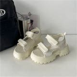 厚底ベルクロサンダル | LADY LIKE  | 詳細画像15 