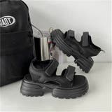 厚底ベルクロサンダル | LADY LIKE  | 詳細画像21 