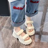 厚底ベルクロサンダル | LADY LIKE  | 詳細画像7 