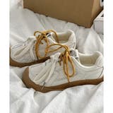 【春夏新作】靴ひも着せ替え配色スニーカー | LADY LIKE  | 詳細画像9 