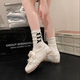 【春夏新作】バレーシューズ風ガーリースニーカー | LADY LIKE  | 詳細画像6 