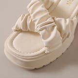 【春夏新作】パール付きストラップ厚底サンダル | LADY LIKE  | 詳細画像11 