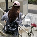 【春夏新作】ベルトデザインシャイニーショルダーバッグ | LADY LIKE | 詳細画像16