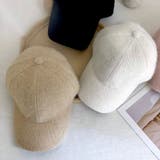 モヘア調シンプルキャップ | LADY LIKE | 詳細画像3