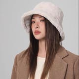 耳当て付き2WAYフェイクファーバケットハット | LADY LIKE | 詳細画像15