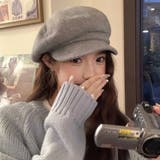 グレー | ふんわりキャスケット | LADY LIKE 