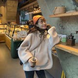 リラックスして快適に着られる!ボアプルオーバーパーカー 韓国ファッション 可愛い | Sibra | 詳細画像2