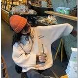 リラックスして快適に着られる!ボアプルオーバーパーカー 韓国ファッション 可愛い | Sibra | 詳細画像13