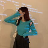 ニットトップス 韓国ファッション シンプル | Sibra | 詳細画像21