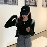 ニットトップス 韓国ファッション シンプル | Sibra | 詳細画像23