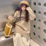 ボリューム感が可愛い。カラーニットプルオーバー 韓国ファッション 春服 | Sibra | 詳細画像6 
