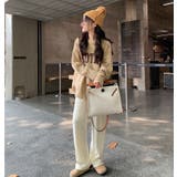 ボリューム感が可愛い。カラーニットプルオーバー 韓国ファッション 春服 | Sibra | 詳細画像10 