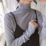 グレー | 一気にきれいめな雰囲気に。シアートップス 韓国ファッション 透け | Sibra
