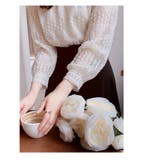 刺繍長袖トップス 韓国ファッション 韓国 | Sibra | 詳細画像4 