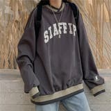オーバーサイズ長袖ロゴTシャツ 韓国ファッション 長袖 | Sibra | 詳細画像29