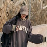 オーバーサイズ長袖ロゴTシャツ 韓国ファッション 長袖 | Sibra | 詳細画像17