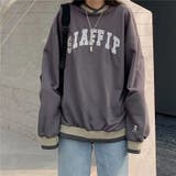 オーバーサイズ長袖ロゴTシャツ 韓国ファッション 長袖 | Sibra | 詳細画像18