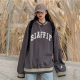 オーバーサイズ長袖ロゴTシャツ 韓国ファッション 長袖 | Sibra | 詳細画像22