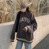 オーバーサイズ長袖ロゴTシャツ 韓国ファッション 長袖 | Sibra | 詳細画像23