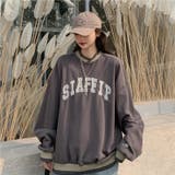 オーバーサイズ長袖ロゴTシャツ 韓国ファッション 長袖 | Sibra | 詳細画像24
