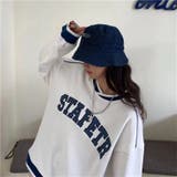 オーバーサイズ長袖ロゴTシャツ 韓国ファッション 長袖 | Sibra | 詳細画像5