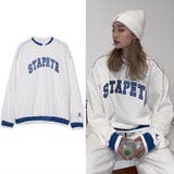 オーバーサイズ長袖ロゴTシャツ 韓国ファッション 長袖 | Sibra | 詳細画像1