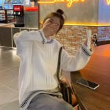 配色ニットプルオーバー 韓国ファッション 韓国 | Sibra | 詳細画像2