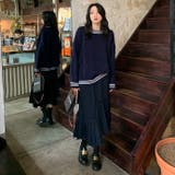 配色ニットプルオーバー 韓国ファッション 韓国 | Sibra | 詳細画像13