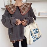 ボアプルオーバースウェット オーバーサイズ 韓国ファッション | Sibra | 詳細画像2 