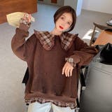 ボアプルオーバースウェット オーバーサイズ 韓国ファッション | Sibra | 詳細画像4 